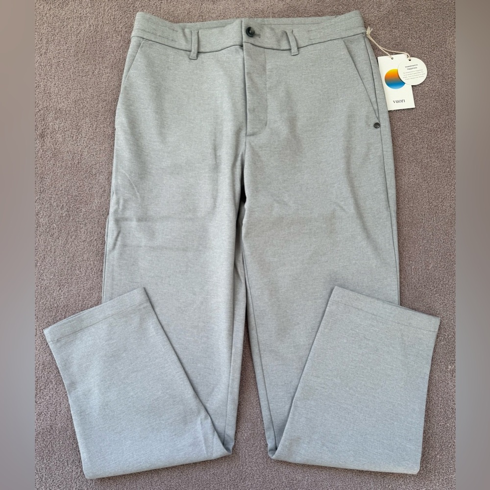 Vuori - MENS - Zurich Elastic Waist Trouser - Light Heather Grey